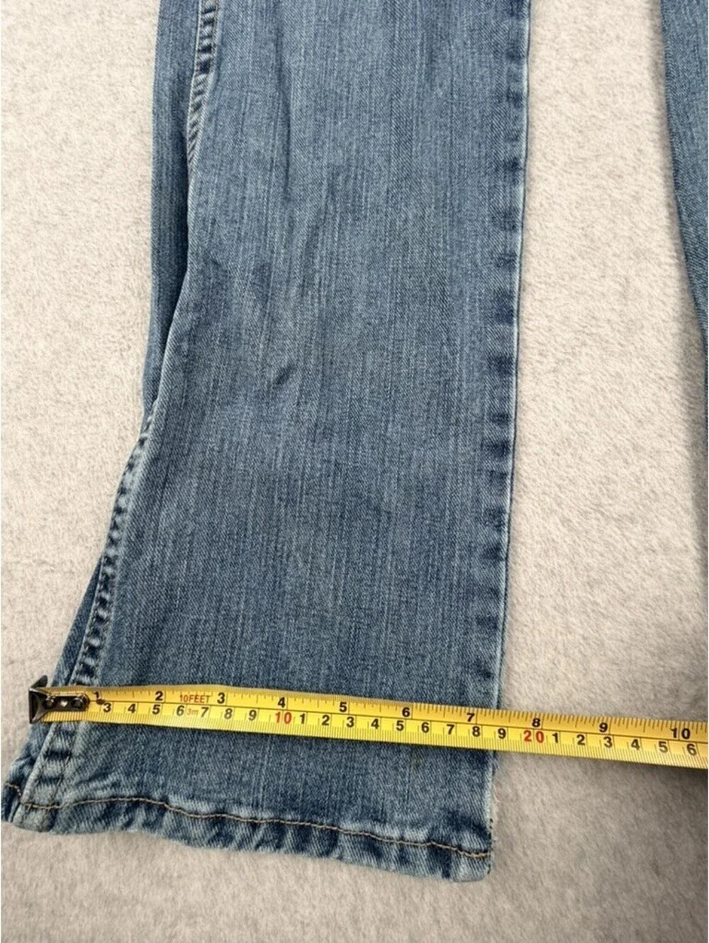 Wrangler 20X Mens Jeans 32x38 Straight Leg Blue Wash Denim 100 Cotton
